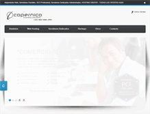 Tablet Screenshot of copernico.net